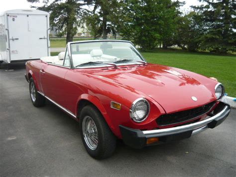 1977 Fiat Spyder 124 For Sale Fiat 124 Spider 1977 For Sale In Olds