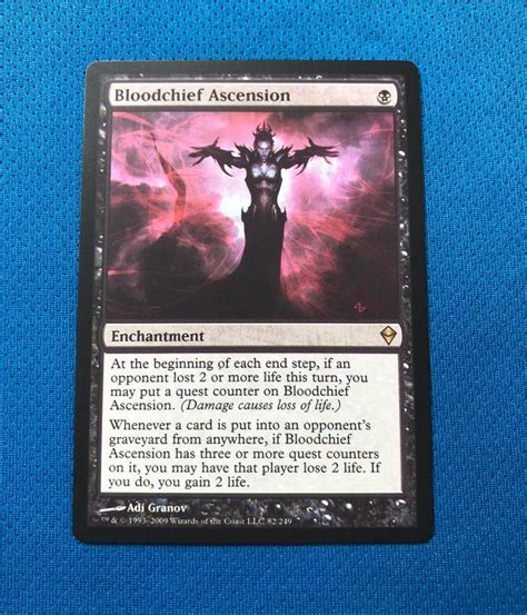 Bloodchief Ascension Zen Mtg Proxy Magic The Gathering Proxies Cards Gp