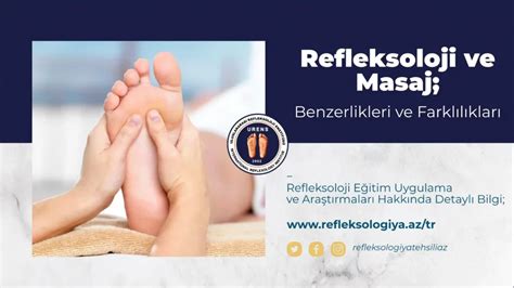 Refleksoloji ve Masaj Benzerlikleri ve Farklılıkları