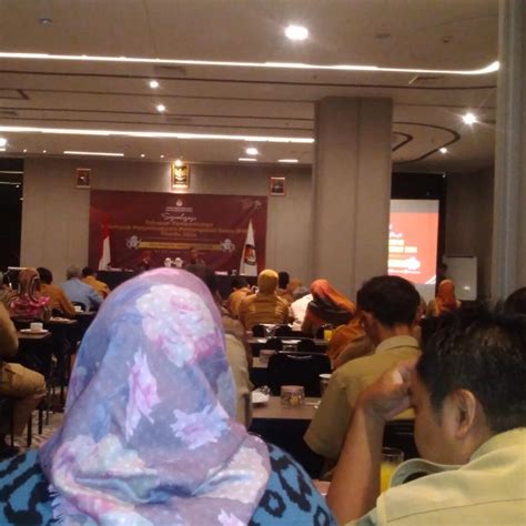 RAPAT KOORDINASI SOSIALISASI TAHAPAN PEMBENTUKAN KPPS PEMILU TAHUN 2024