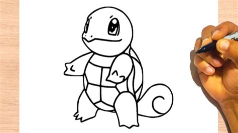 How To Draw Squirtle Pokemon Easy Drawing Step By Step Youtube