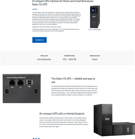 850VA Eaton 5s Line Interactive UPS Computer Alliance