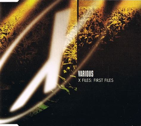 Mark Snow X Files First Files 1998 Cd Discogs