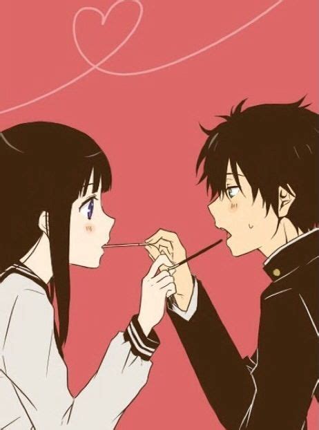 Pp Anime Couple Hyouka Hyouka Matching Icons Source On Couple Anime