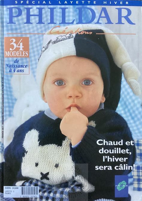 Phildar Layette Automne Hiver P Pdf In Baby Knitting