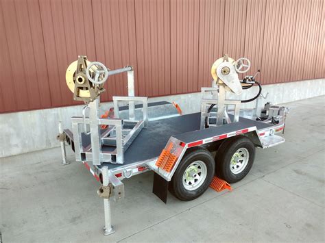 Two Reel Turret Trailer Sauber Mfg Co