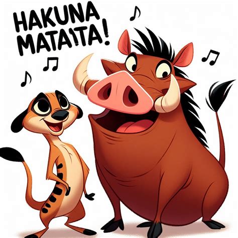 Lion King-Hakuna Matata! by mnwachukwu16 on DeviantArt