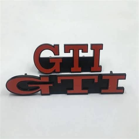 Accesorios De Coche Emblema De Parrilla Delantera D Gti Parrilla