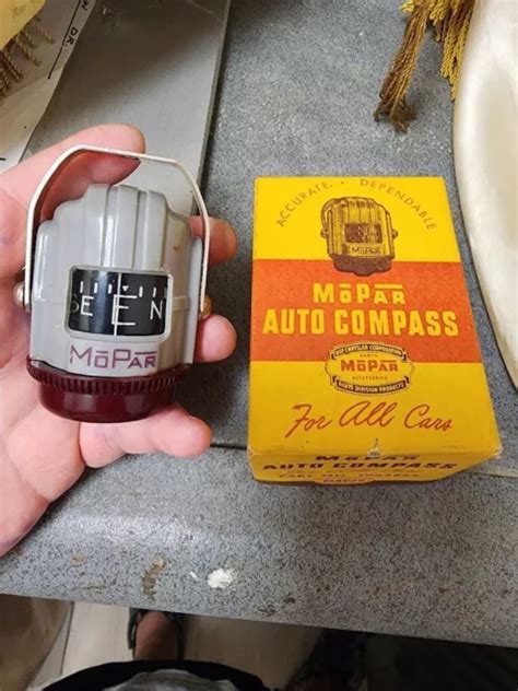 NOS 1940S MOPAR Compass Plymouth Dodge Desoto Chrysler 5 155 80