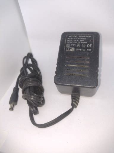 Zasilacz AC DC ADAPTOR SF48 0752000DG 7 5V 2000mA Łosice Kup teraz