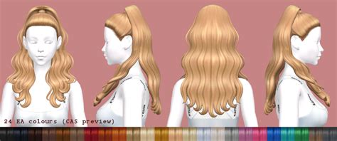 Pearls Hair Set Alexa Inspired By The Stunning Daylife Sims