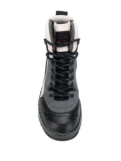 Camper X Kiko Kostadinov Two Tone Boots In Gray For Men Lyst