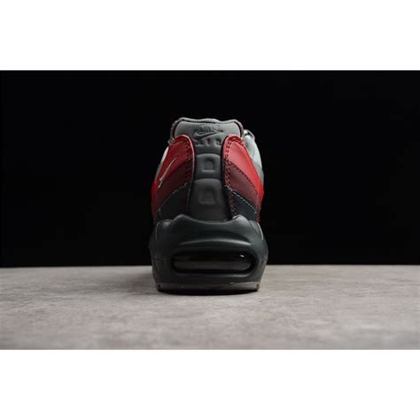 Nike Air Max 95 Essential Anthracitecool Grey Red Running Shoes 749766 025 Nike Factory Nike