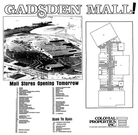 Gadsden Mall ad - July 29 1974 - Gadsden, Alabama : r/Alabama