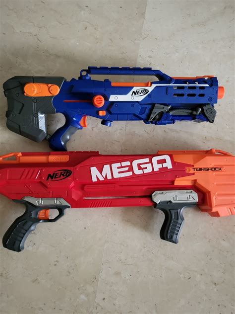 Nerf blasters, Hobbies & Toys, Toys & Games on Carousell