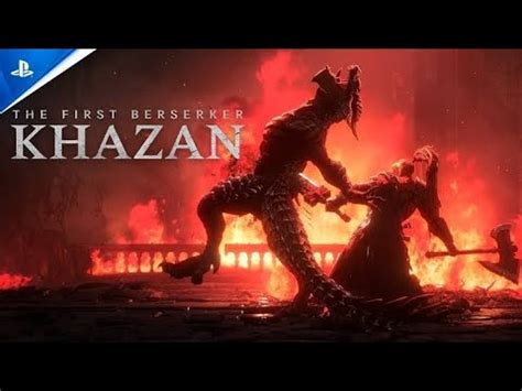 The First Berserker Khazan Viper Boss Trailer PS5 Games YouTube