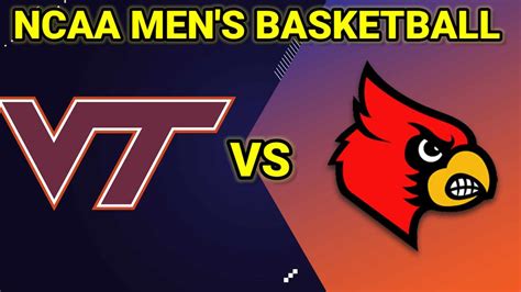 Virginia Tech Vs Louisville Ncaa Men S Basketball Live Score