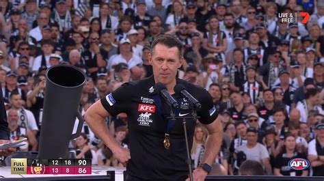 Collingwood Coach's Heartwarming Baby Surprise During Grand Final Win ...