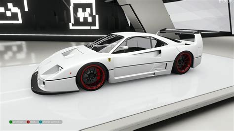 Forza Horizon 4 1989 Ferrari F40 Competizione Customize And Drive