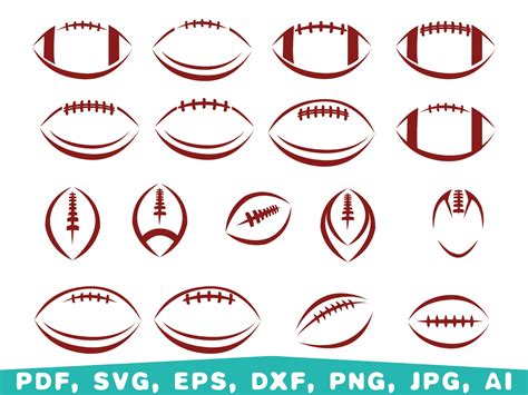 Football Laces Svg Bundle Football Laces Football Silhouette - Etsy