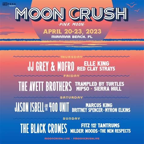 Moon Crush Lineup 2024 Jere Robina