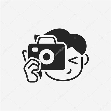 Photographer icon ⬇ Vector Image by © vectorchef | Vector Stock 76682785