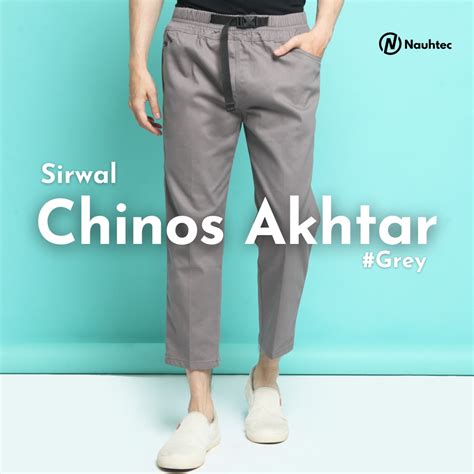 Jual Celana Sirwal Pria Dewasa Akhtar Series Nauhtec Celana Chinos