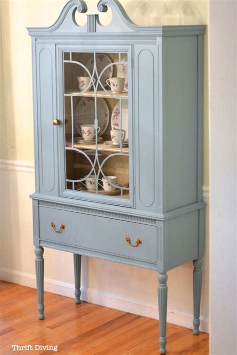 Before After My China Cabinet Makeover Using Beyond Paint Vintage