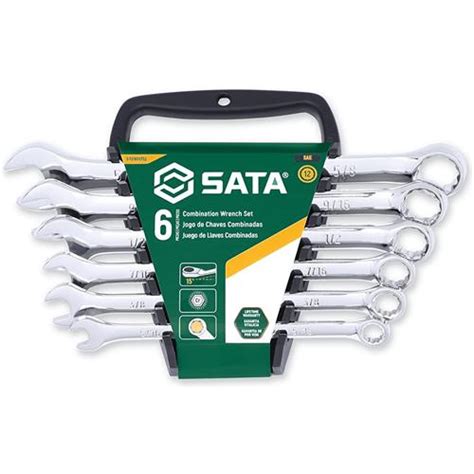 Wholesale Sata Pc Combination Wrench Set Sae Glw