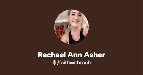 Rachael Ann Asher Instagram Facebook Tiktok Linktree