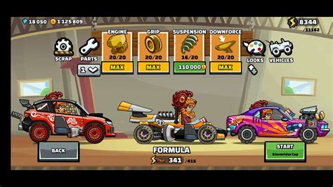 Hill Climb Racing Maxing Formula Part Youtube