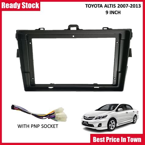 Android Player Casing Toyota Altis Black Without Pnp