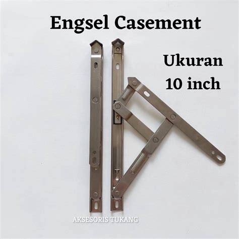 Jual Engsel Casement Jendela Aluminium 10 Inch Inci Shopee Indonesia