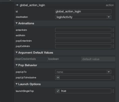 Android Navigation Component Activity Intent Flags Stack Overflow