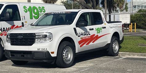 Ford Maverick Rental Trucks Are Showing Up On U Haul Lots