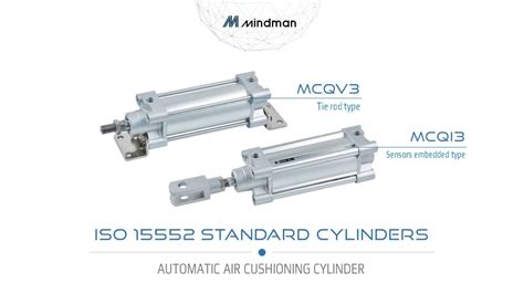 MINDMAN MCQV3 MCQI3 Automatic Air Cushioning Cylinder YouTube