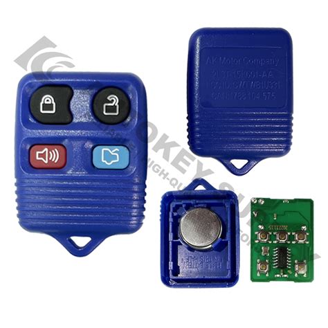 CONTROLE REMOTO FOB COMPLETO FORD 4 BOTÕES CIRCUITO PLACA 433