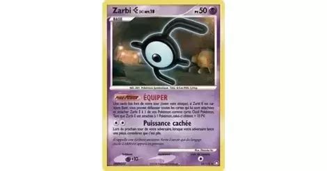 Zarbi E 65 123 Diamant et Perle Trésors Mystérieux carte Pokemon