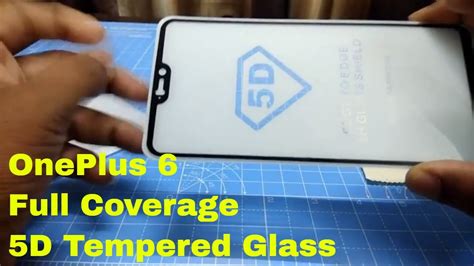 5D Tempered Glass Full Edge To Edge 5D Screen Protector For Oneplus 6