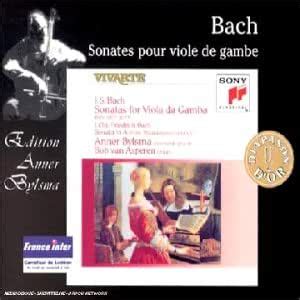 Bach Sonates Pour Viole De Gambe Johann Sebastian Bach Johann