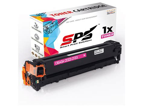 SPS 1x Toner 125A CB543A Magenta kompatibel für HP Color Laserjet