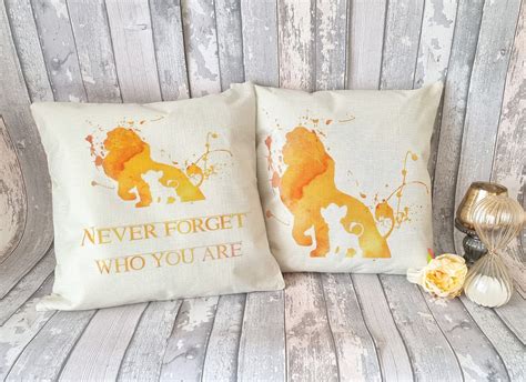 Double-sided Disney lion king Simba inspired quote Never | Etsy