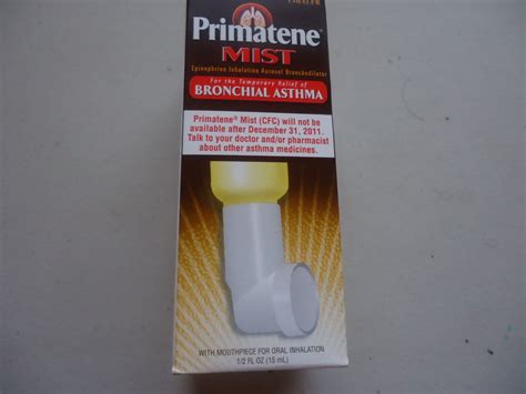 Primatene Mist Inhaler Item 3