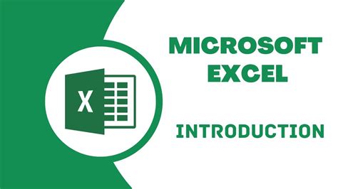 Ms Excel Tutorial In Hindi Ms Excel Introduction Youtube