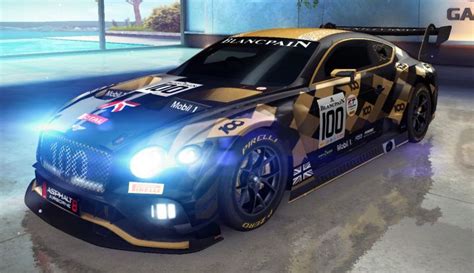 IGCD Net Bentley Continental GT3 In Asphalt 8 Airborne