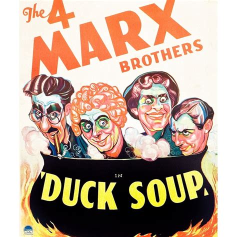 Duck Soup Groucho Marx Harpo Marx Chico Marx Zeppo Marx 1933 Movie Poster Masterprint 24 X 36