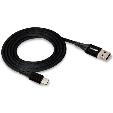 Кабель USB WALKER C705 Type C black купити за 154 00 грн у Києві Україні