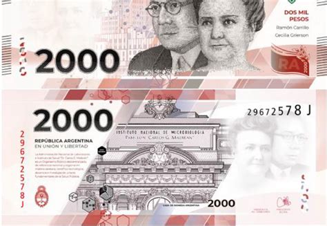 Banco Central De Argentina Emite Billete De 2 000 Pesos La Mosca