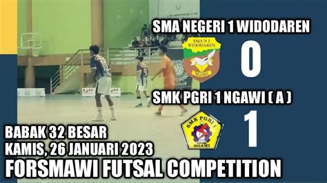 R Forsmawi Futsal Competition Sman Widodaren Smk Pgri