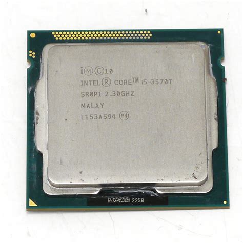 【やや傷や汚れあり】動作確認済 Intel Core I5 3570t 230ghz Lga1155 Sr0p1 Ivy Bridge 第3